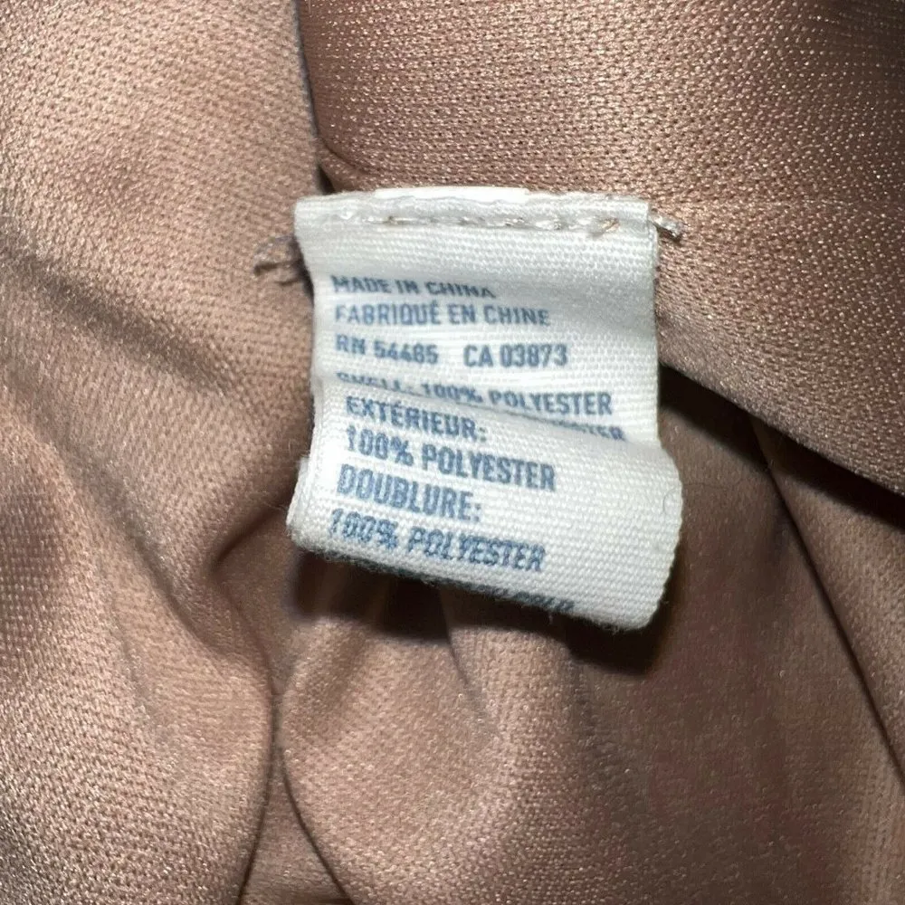 American Eagle Womens Pleated Mini Skirt Size 8 Floral Print Taupe Orange Multi - Image 5