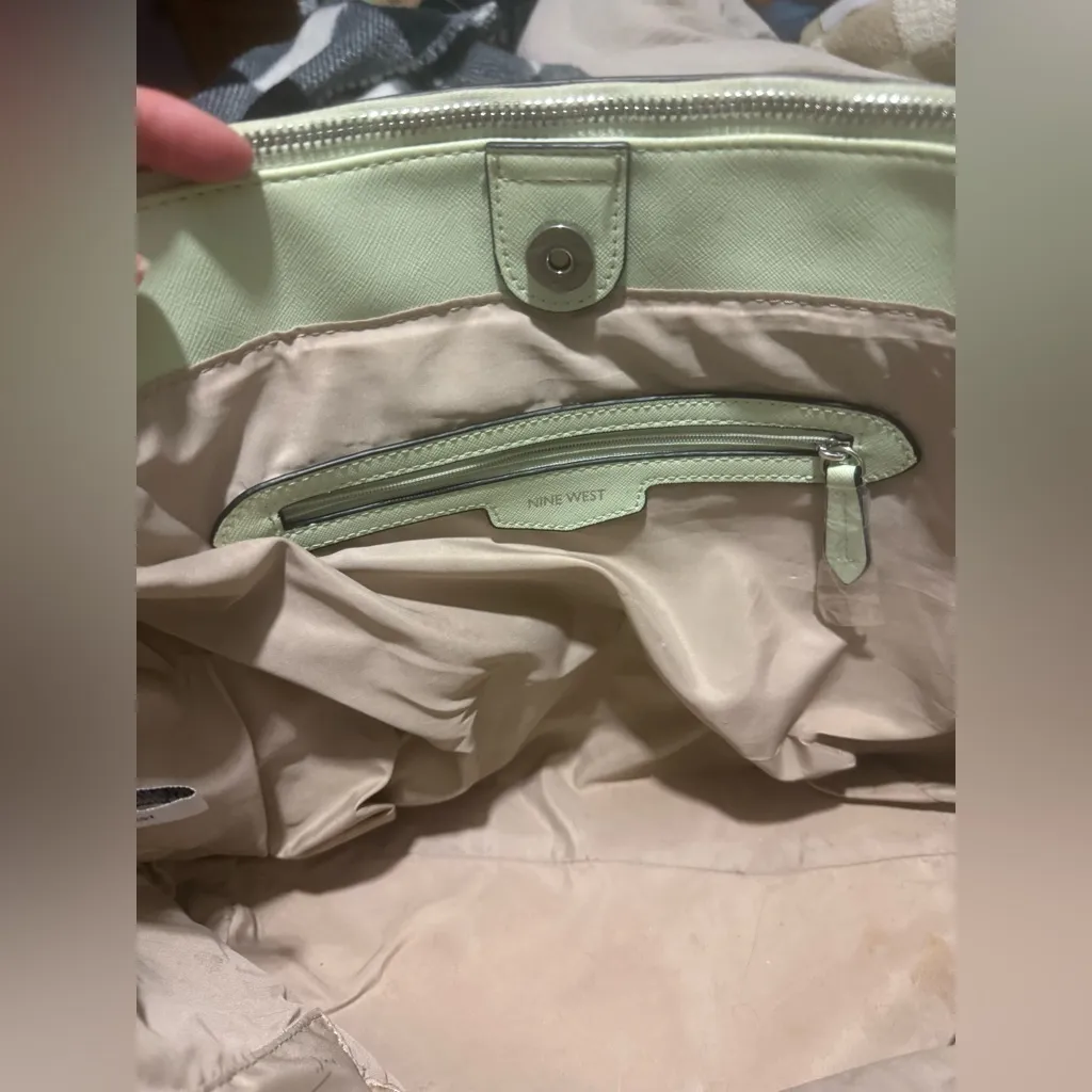 Nine West  mint tote bag - Image 5