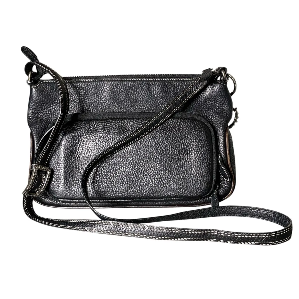 Vintage Brighton Croc Leather Bag - Image 11