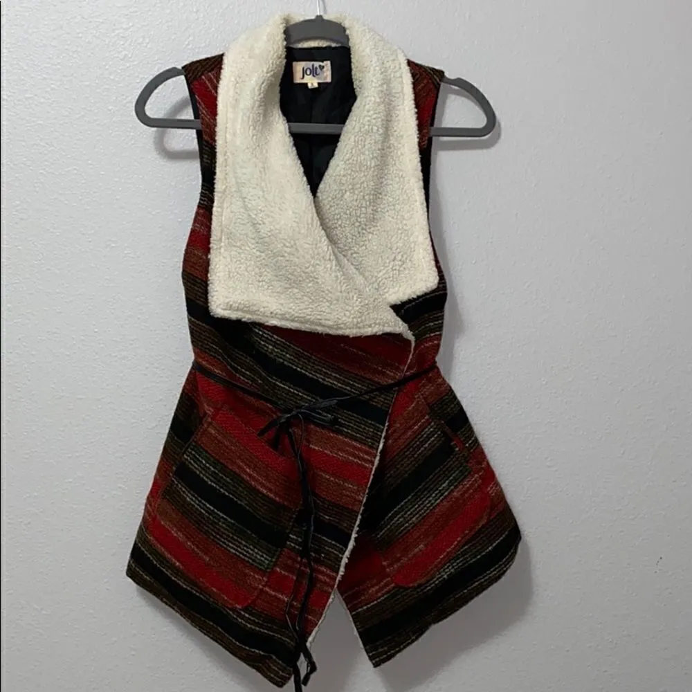 Jolt  Sherpa Multi Color Vest - Image 2