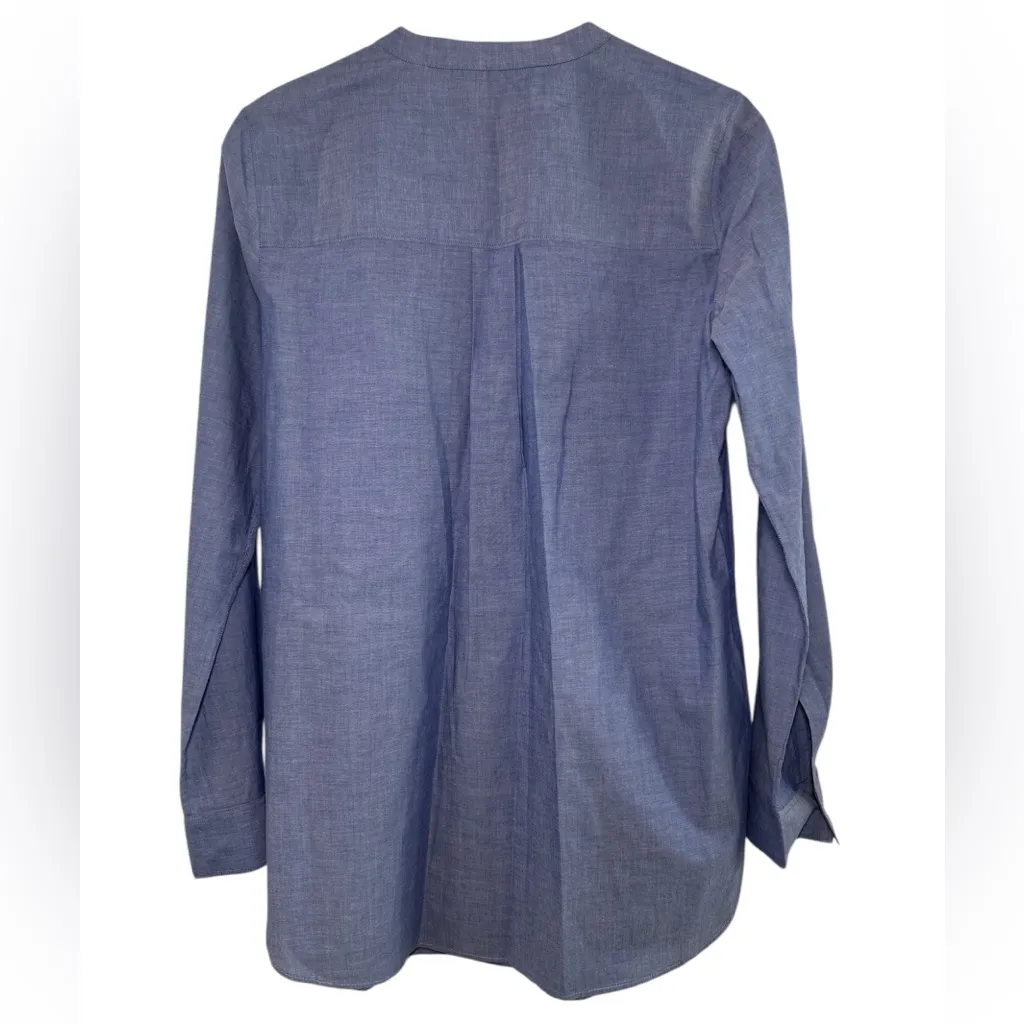 Theory  Orvinio 100% Cotton Tunic Blouse - Image 7