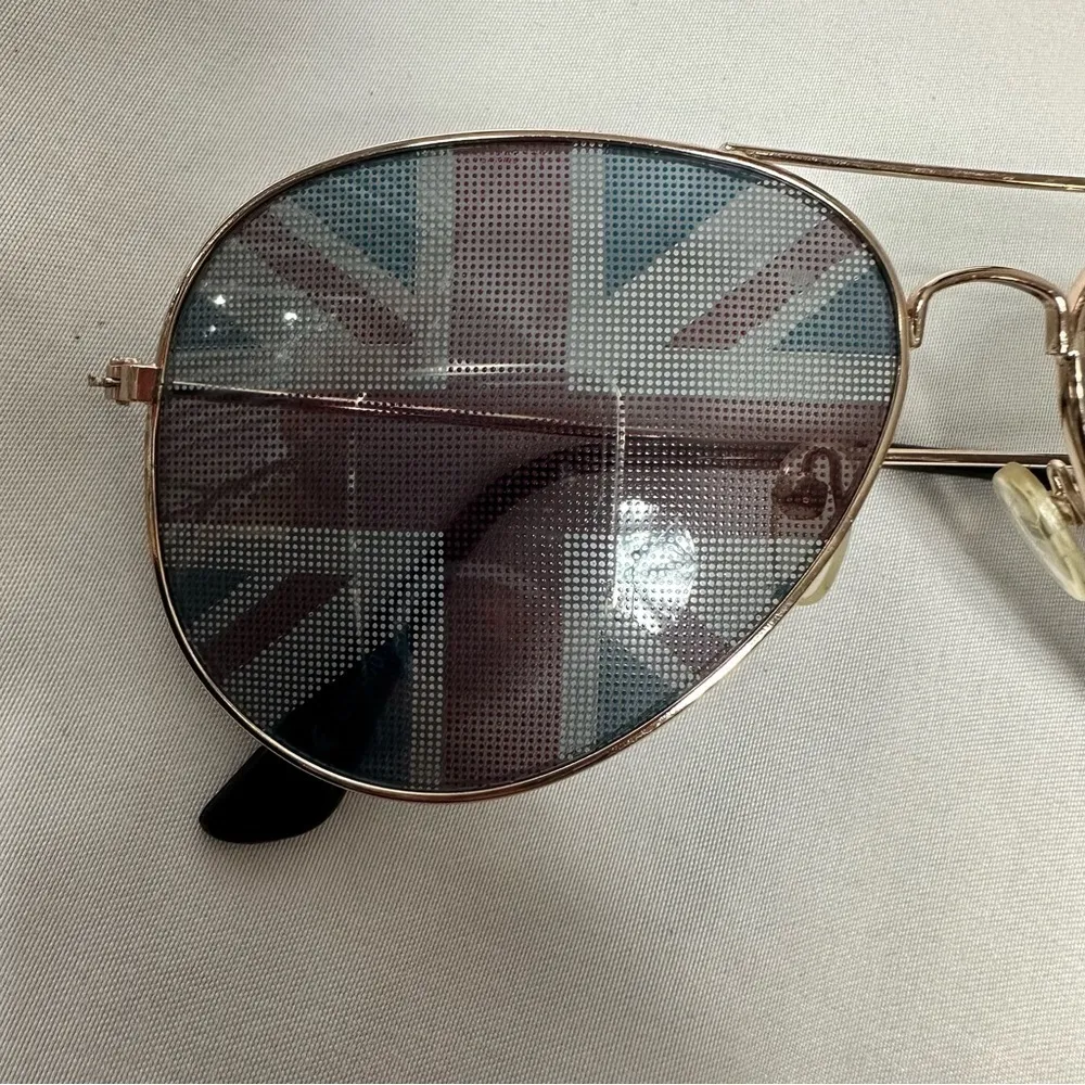 Uk Flag Aviator Sunglasses - Image 3