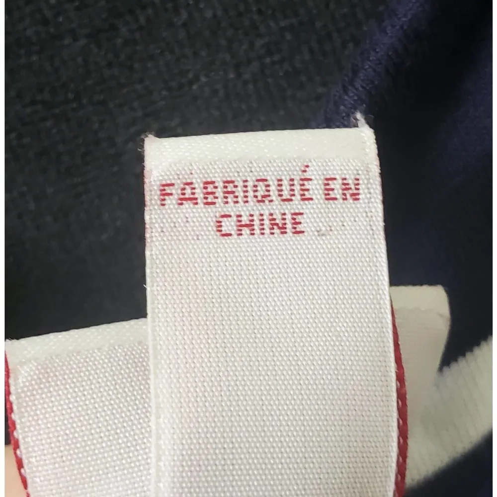 Merona Women's Blue Multicolor Rayon Scoop Neck Sleeveless Knee Length Dress XL - Image 7