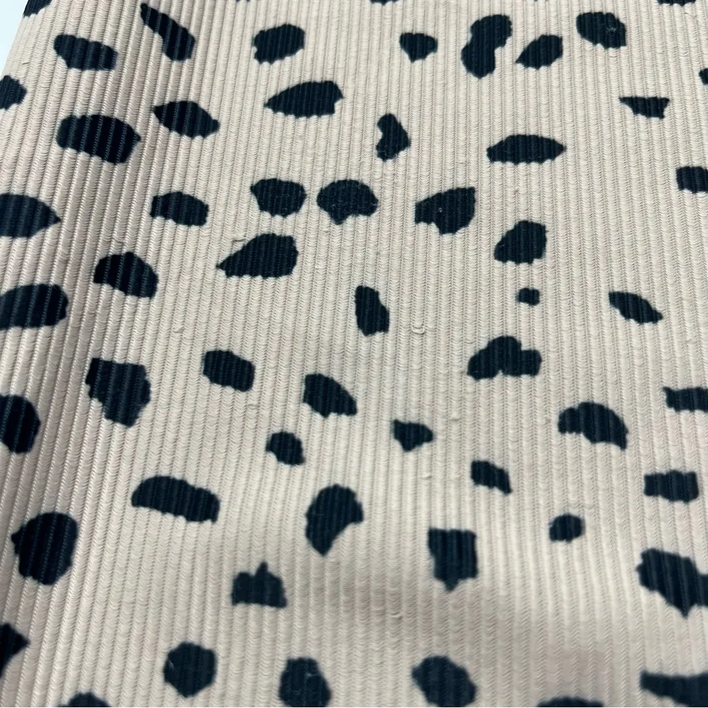 Beach Riot Ribbed Ayla Leggings Womens Size Medium Taupe Spot Stretch *TINY FLAW - Image 9