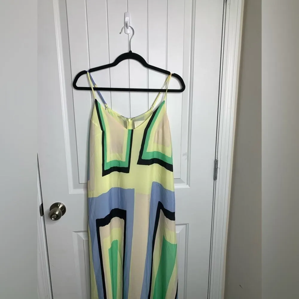 Anthropologie Maeve abstract sleeveless midi dress size small vacation beach‎ - Image 4