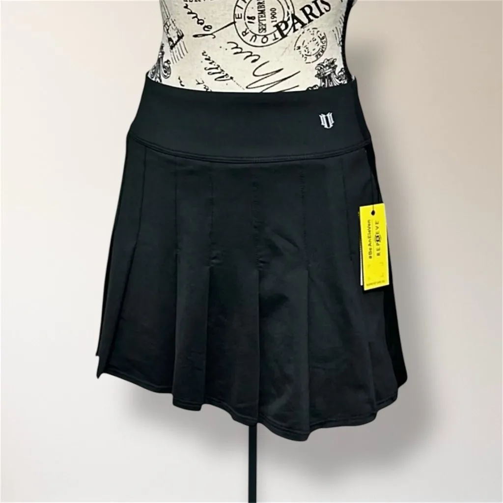 EleVen Venus Williams XXL Black‎ Pleated Tennis Skort Pockets Athletic Golf Black - Image 4