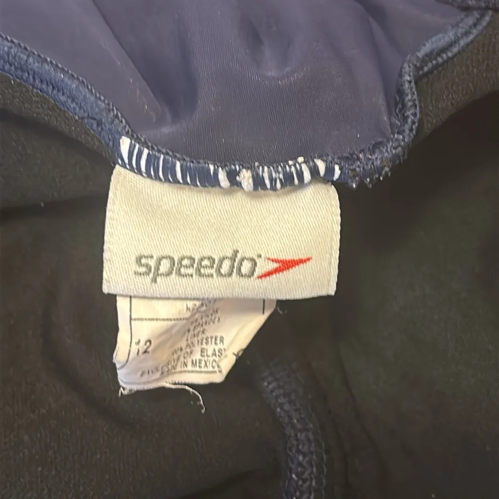 Speedo Dark Blue Swimsuit - Image 5