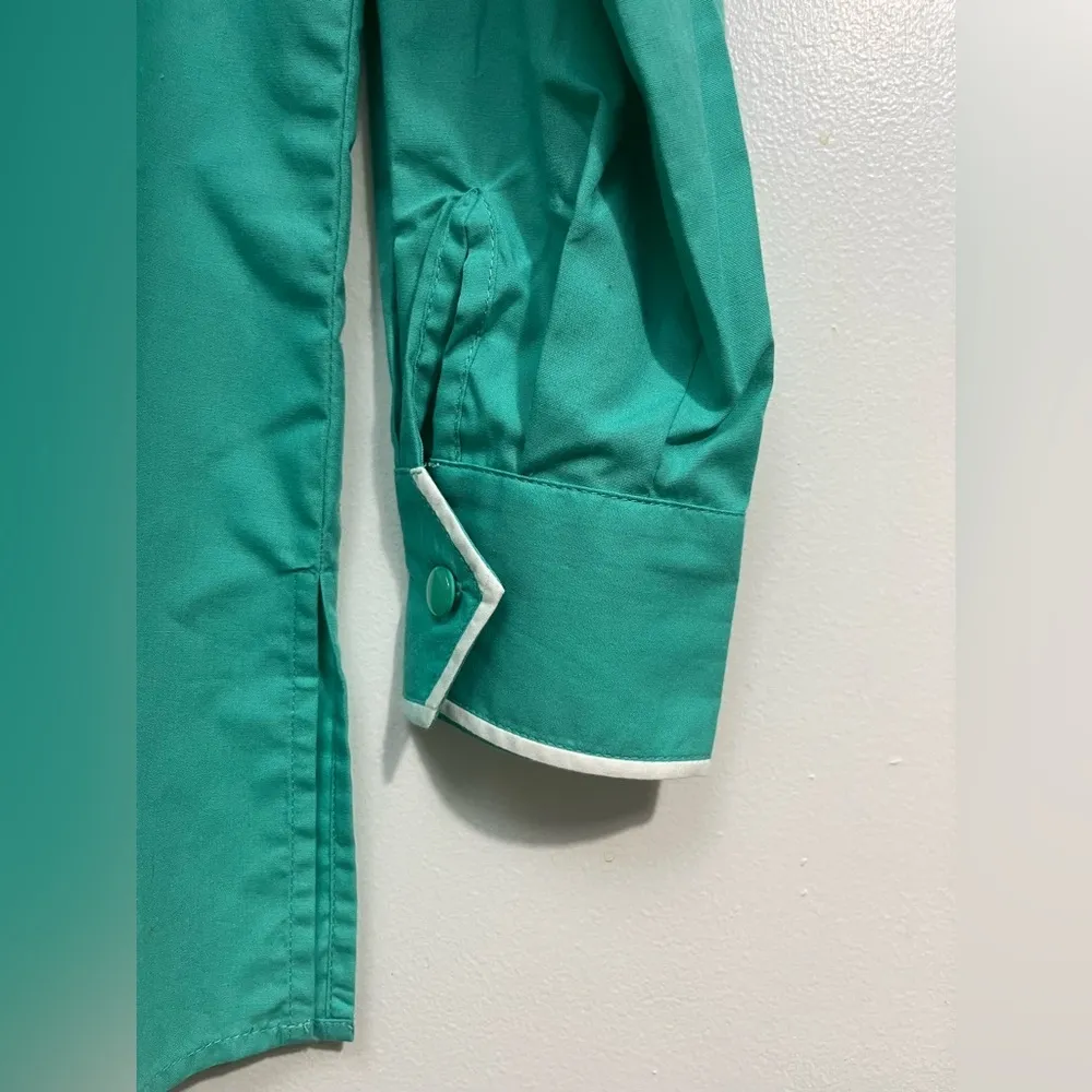 Bob Mackie Wearable‎ Art Western Style Shirt - Vintage Y2K - Ribbon Embroidery - Image 4