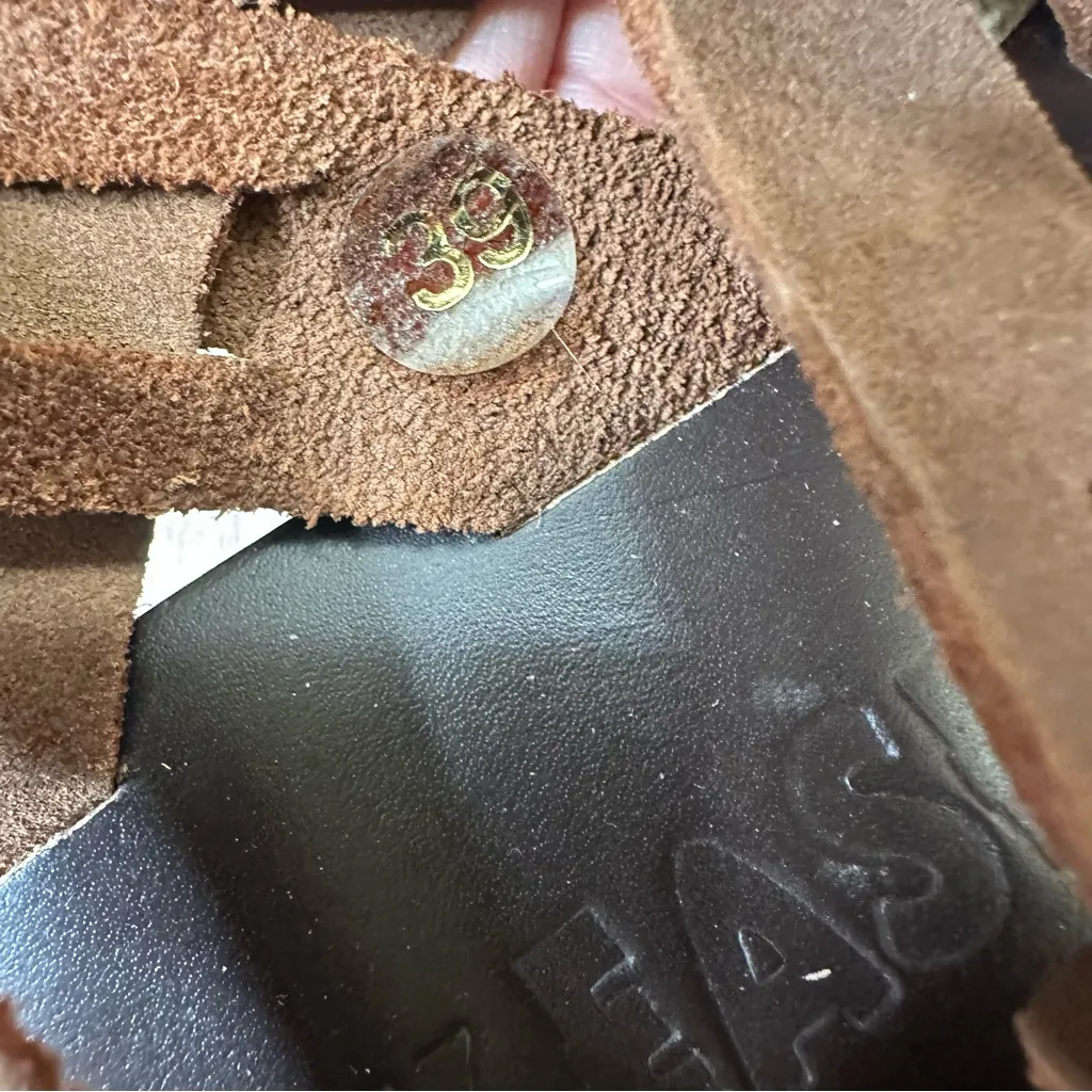 Kork-Ease  Ava Chocolate Brown Chunky Wedge Platform Shoes EU 39 - Image 4