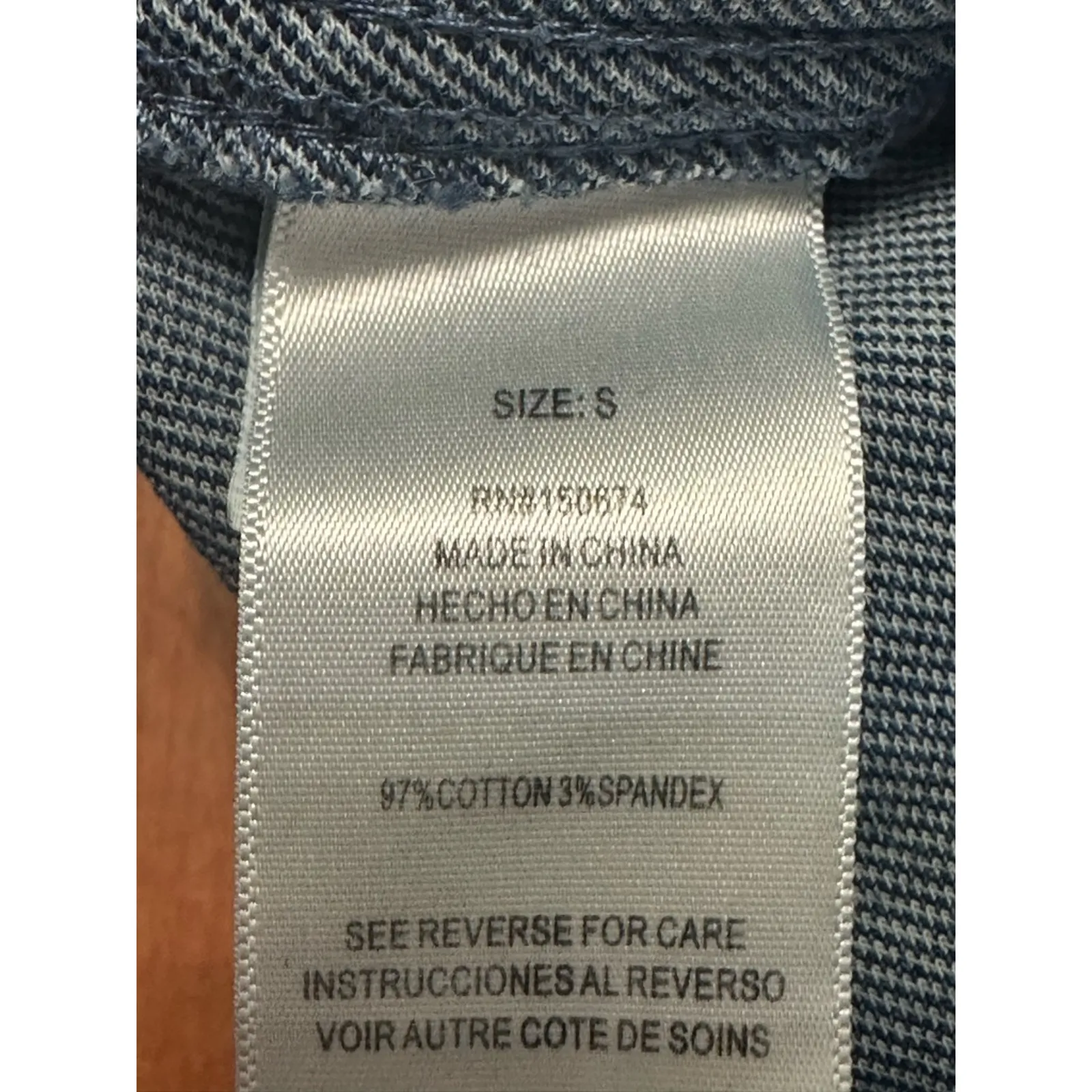 Wash Lab Jeggings Tie Waist Slim Fit Dark Wash Denim Blue Women's Medium NWOT Size 28 - Image 8