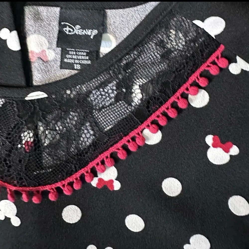 TORRID DISNEY Minnie Mickey Mouse Head Polka Dot Retro Rockabilly Swing Dress 18 - Image 6
