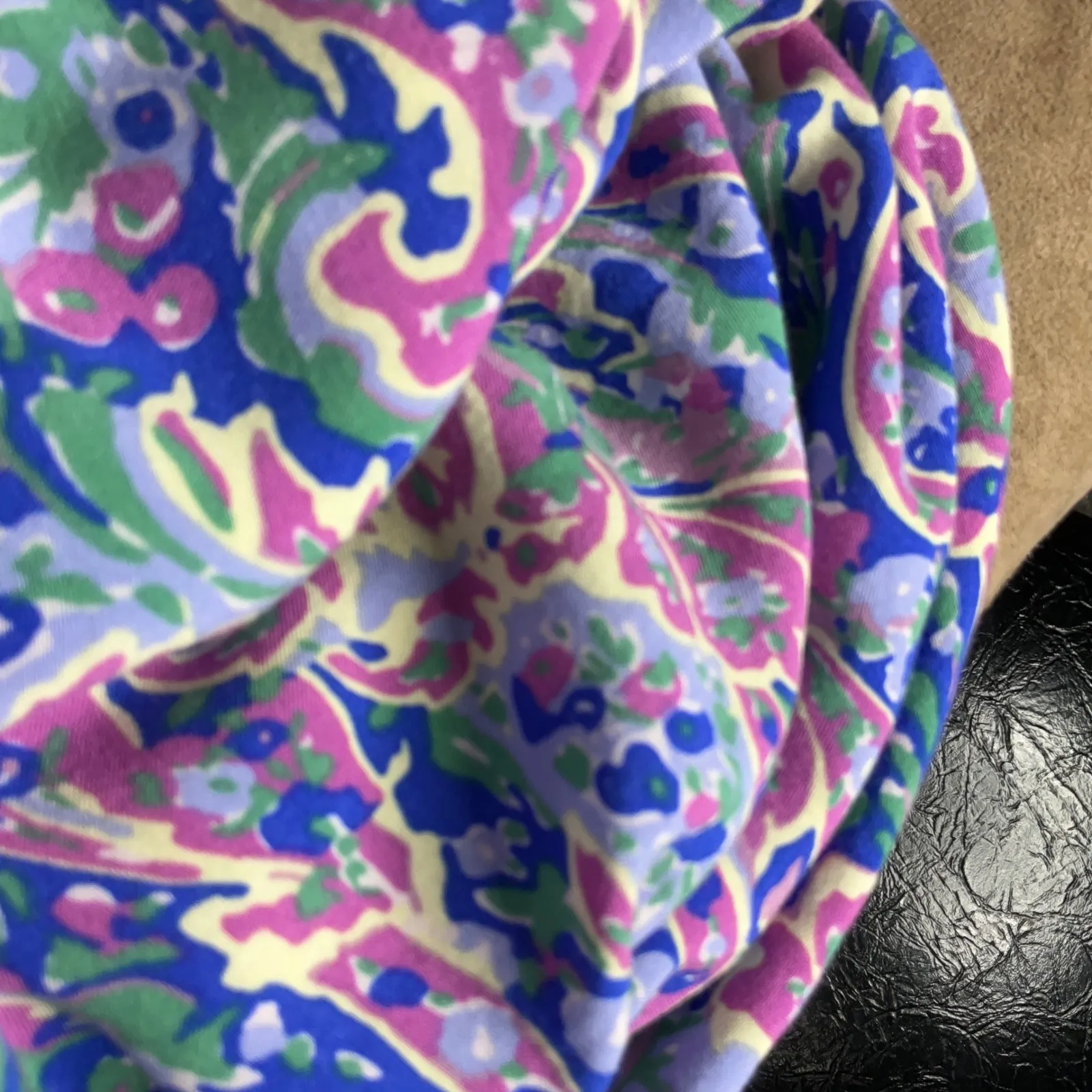 Matilda‎ Jane Small Paisley Boho Mini Dress Flutter Sleeve V-Neck Tunic Festival - Image 5