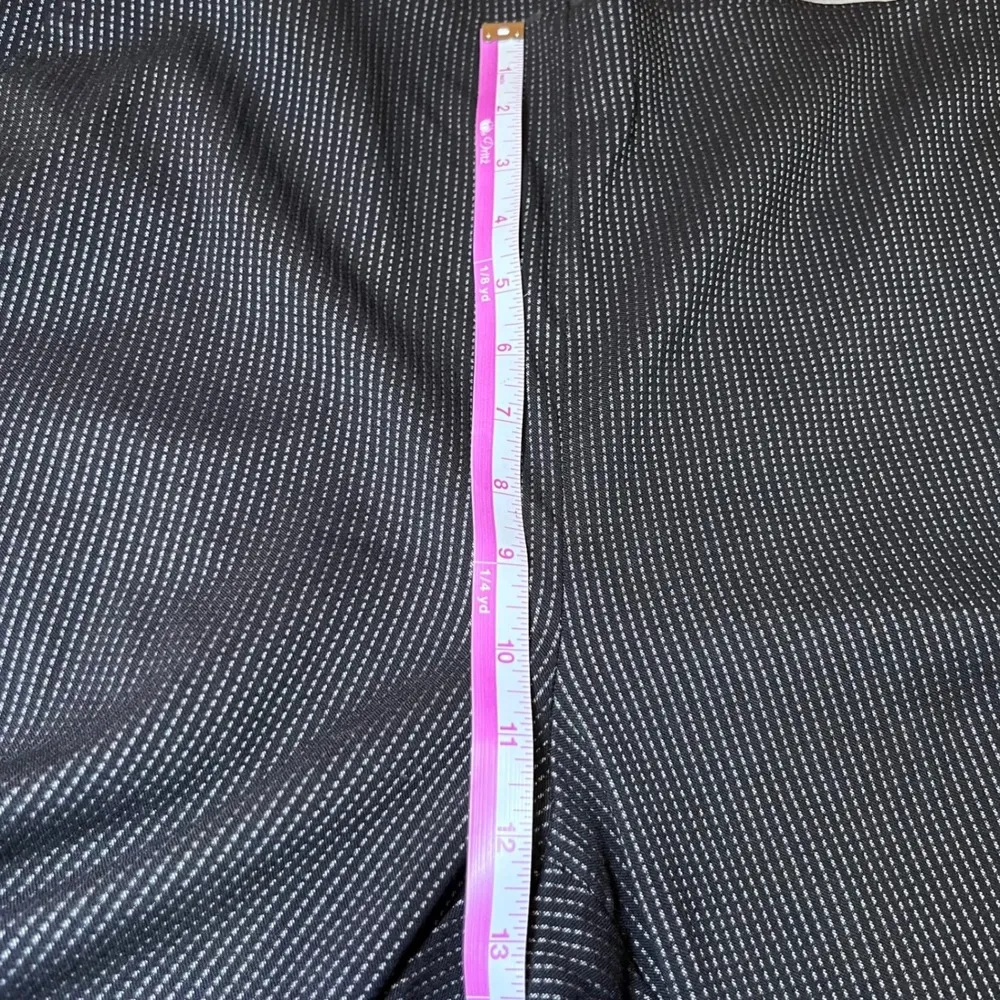 Simply Vera Vera Wang Skinny Pants Womens XL Black Dot Stretch Trousers Career - Image 16