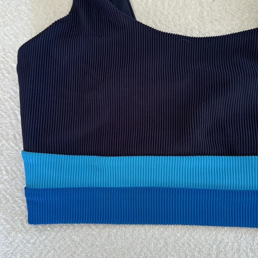 Beach Riot Heidi Bikini Top Marine Colorblock, Size Small, $98 - Image 6