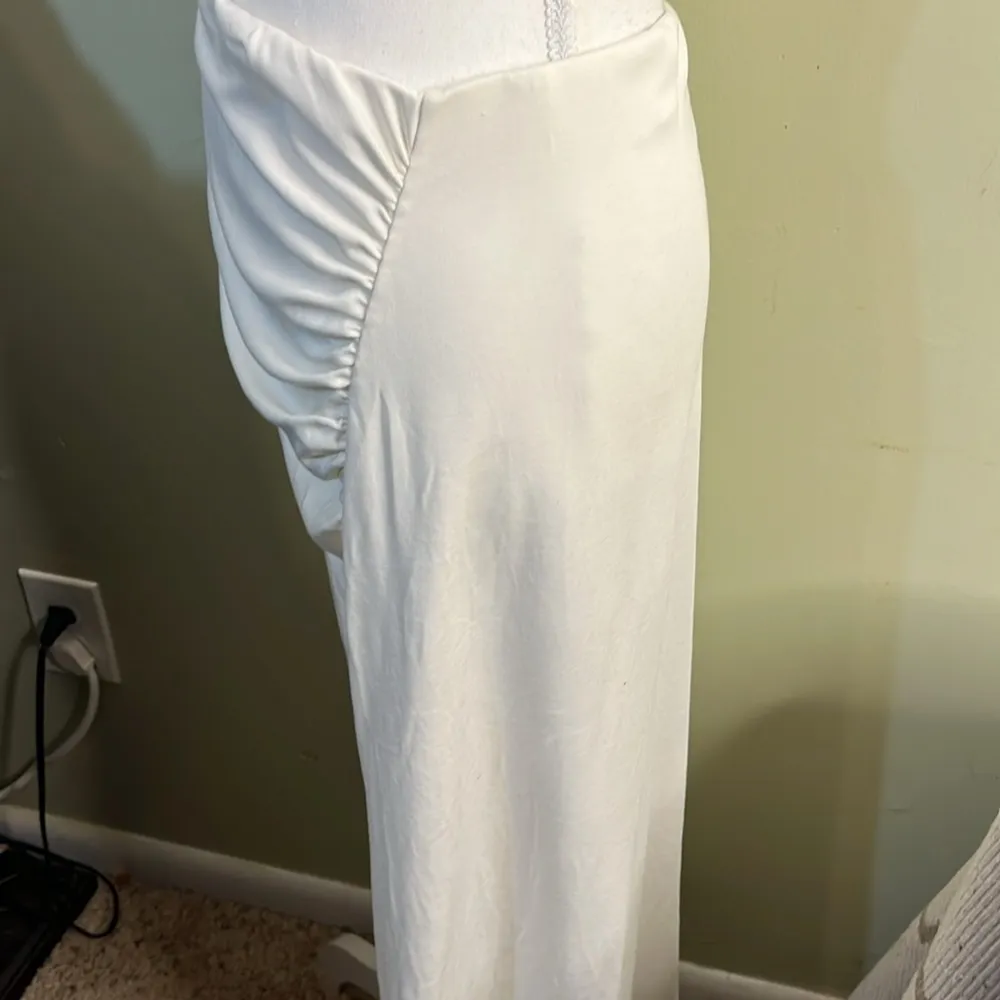 Artizia wildfred vespa skirt ruched midi skirt with a thigh slit - Image 8