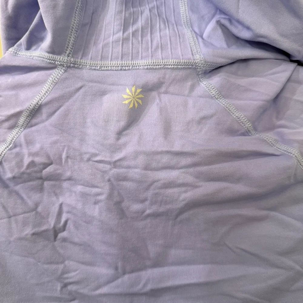 Athleta Cadence Purple Ombre Workout Jacket Size Medium - Image 5