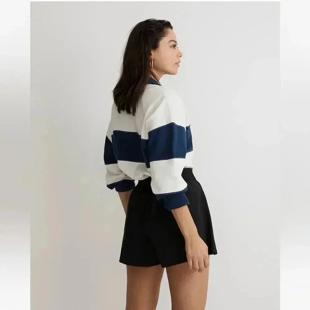 Madewell Flex Wrap Skort Black XS NWT - Image 4