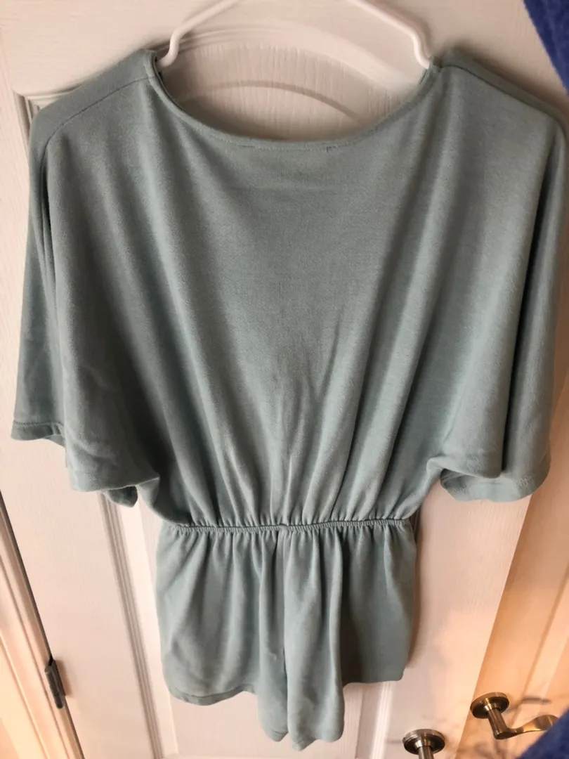 Audrey 3+1 Blue Romper - Image 6