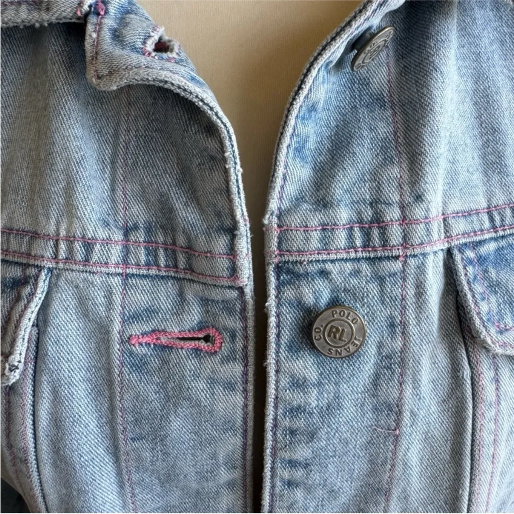 Polo Ralph Lauren Light Blue Denim Jacket - Image 9
