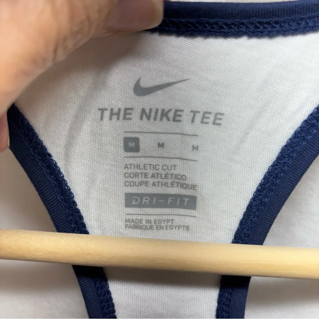 Nike White and Blue USA Tank‎ Top - Image 6