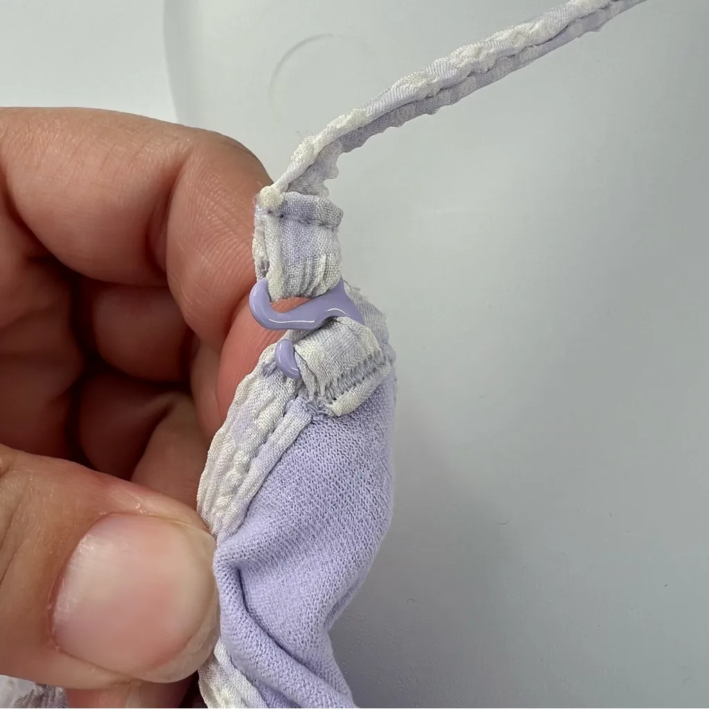 Lululemon Seersucker Check Ruched Midi Dress - Image 6