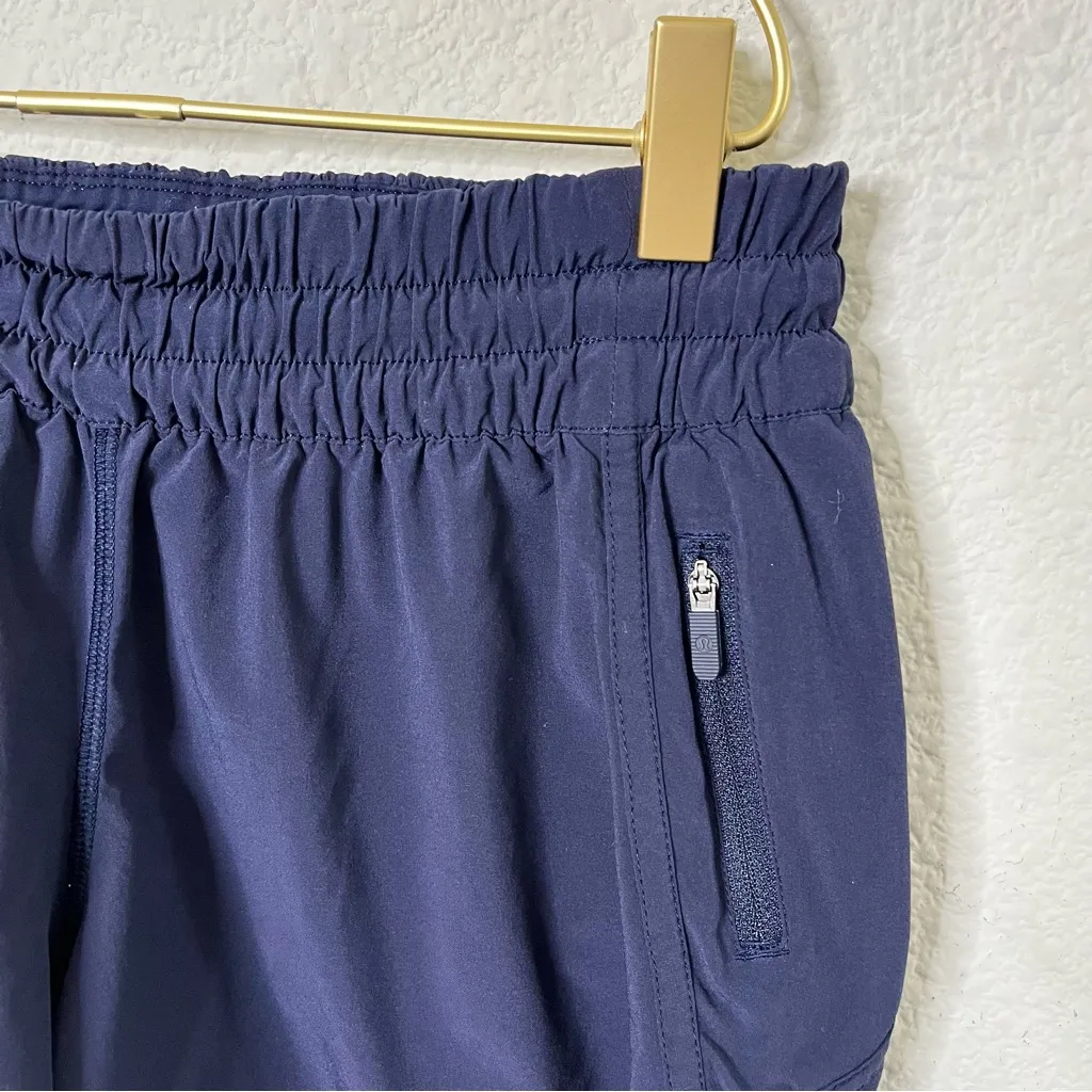 Lululemon Tracker Short Midnight Navy Blue Womens Size 8 - Image 5
