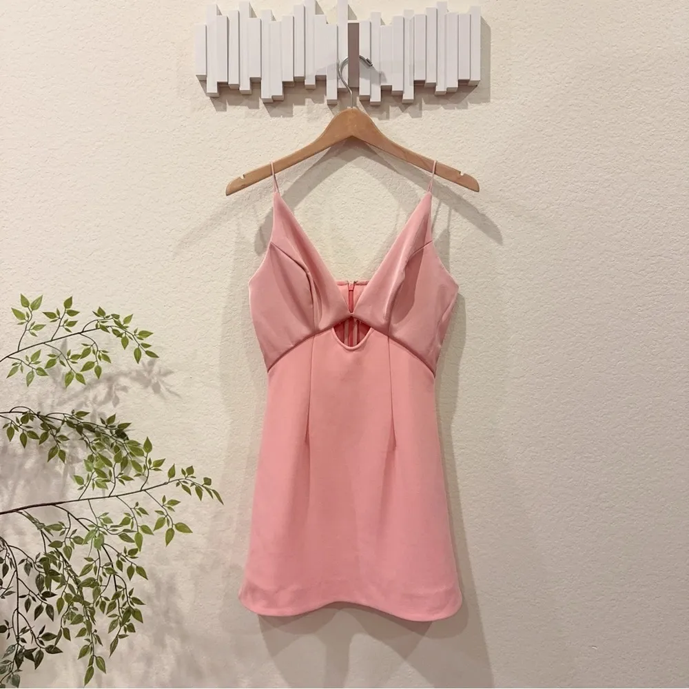 Finders Keepers Nadine Sleeveless Mini Dress in Pink Size Small NWT - Image 9