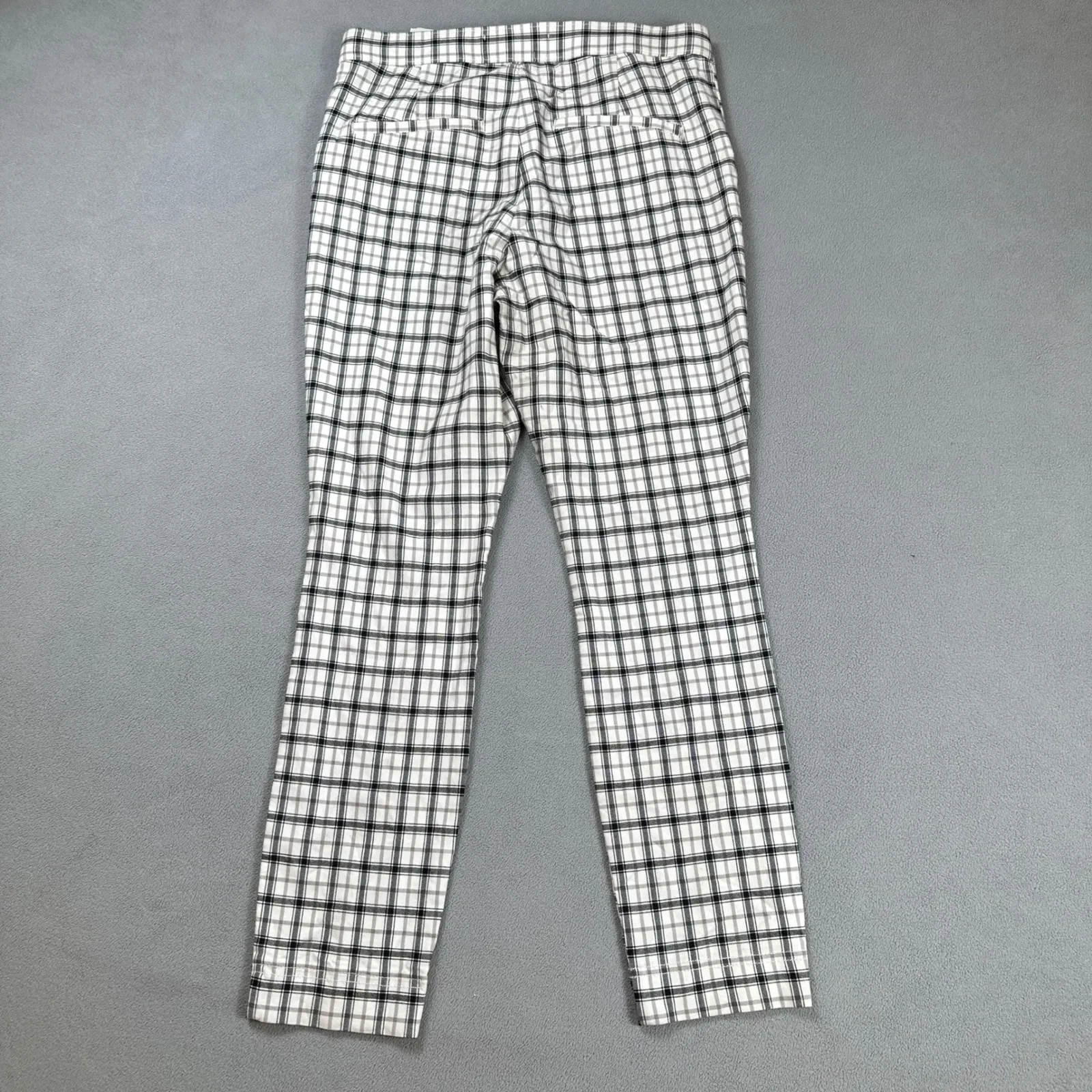 Hollister Womens Plaid Pants Ultra High Rise Size L Advanced Stretch Slim Fit - Image 2