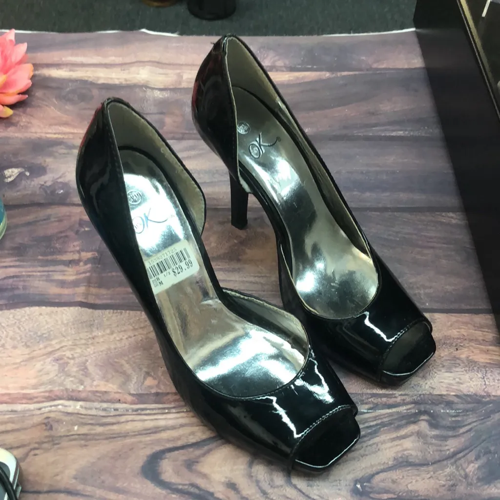 It’s OK sz 8.5 women black shoes - Image 2