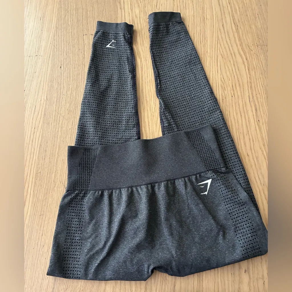 Gymshark Women's Vital Seamless 2.0 Leggings Charcoal - Image 9