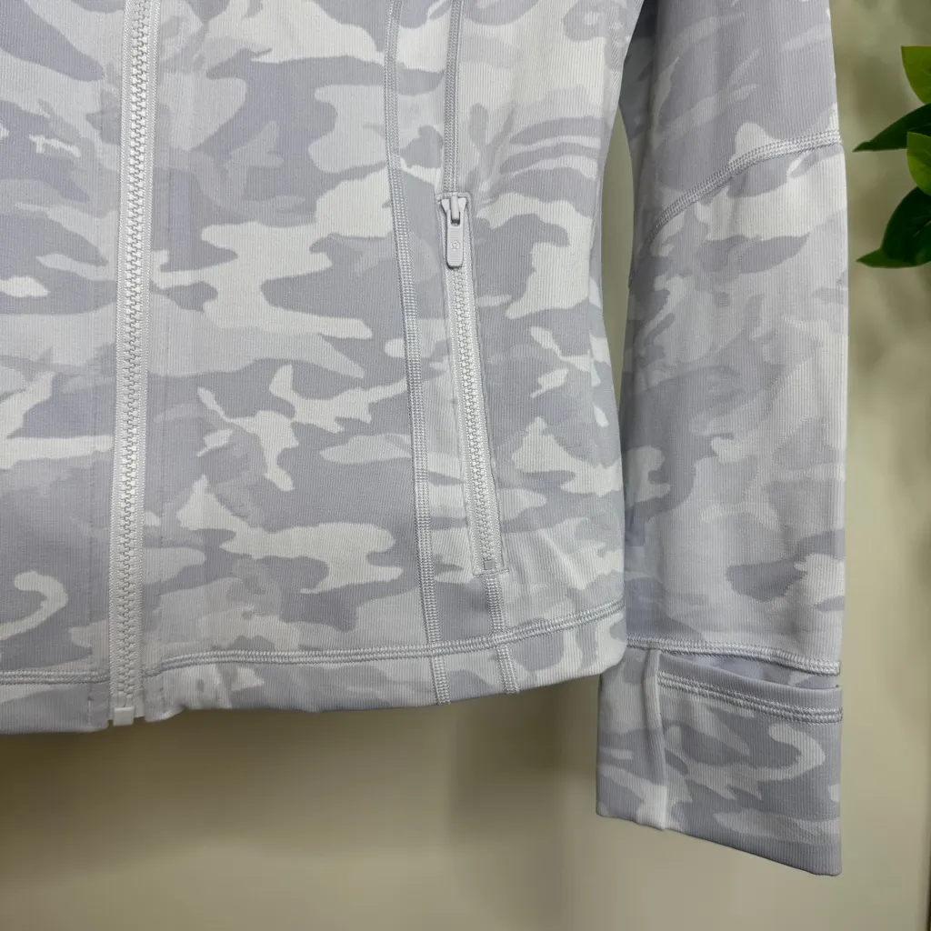 Lululemon Define Jacket *Luxtreme Incognito Camo Jacquard Alpine White Starlight - Image 10