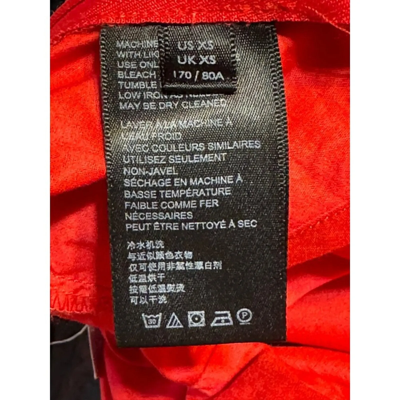 Urban Outfitters Shirt Women's Size XS NWT Strappy Back Puff Sleeve Red - Image 11