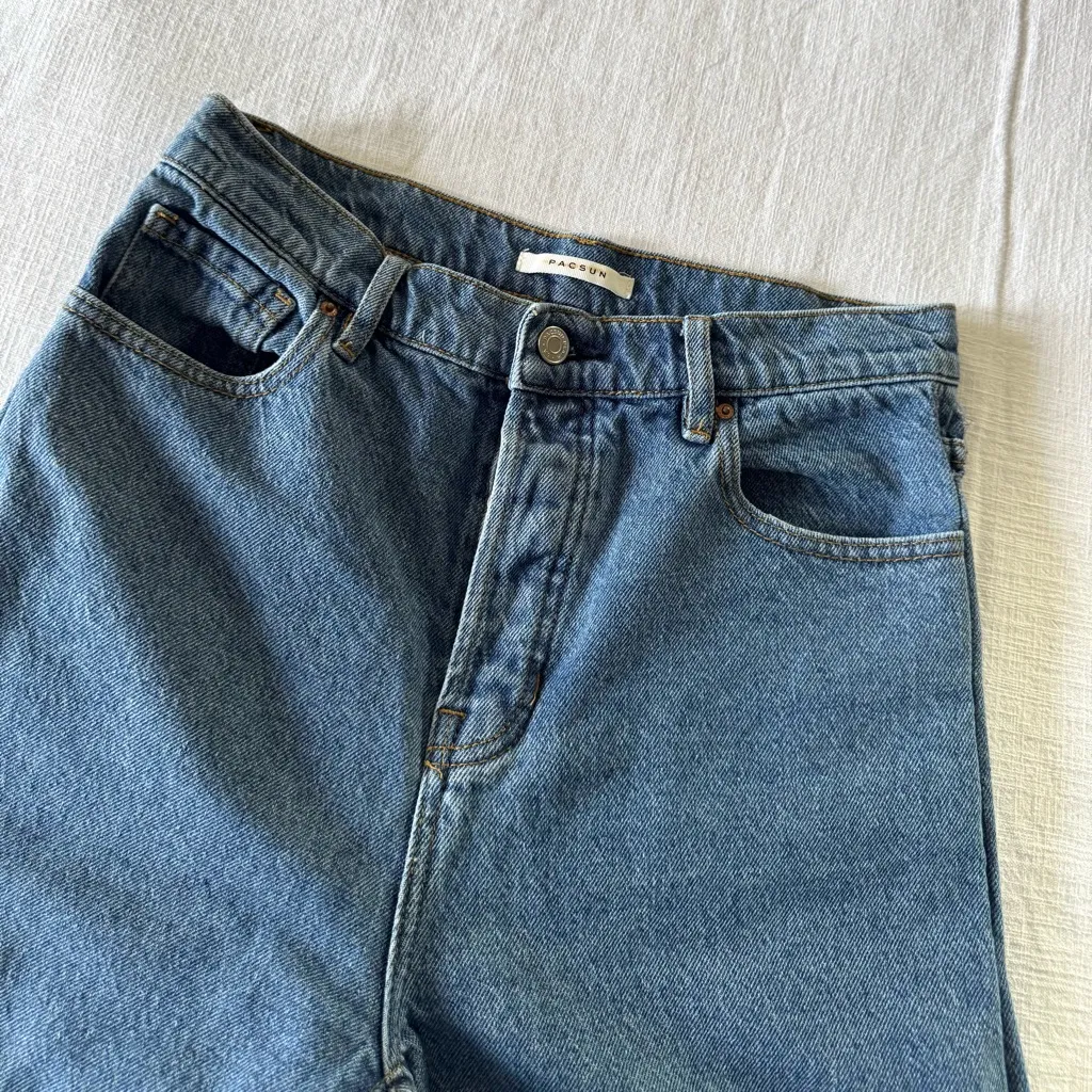 Pacsun High Rise Straight Jeans, size 27 - Image 9