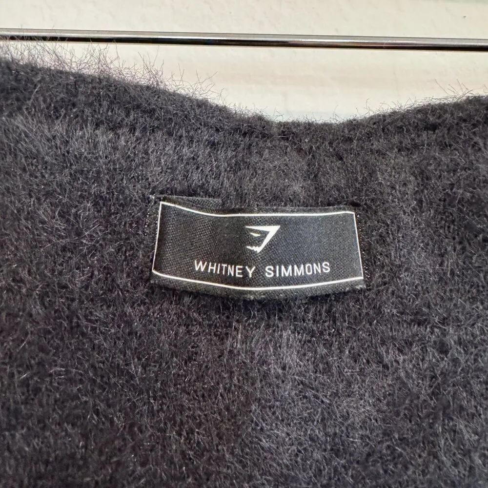 Whitney Simmons x Gymshark Eyelash Knit‎ Fuzzy Lounge Bike Shorts Size Small - Image 7