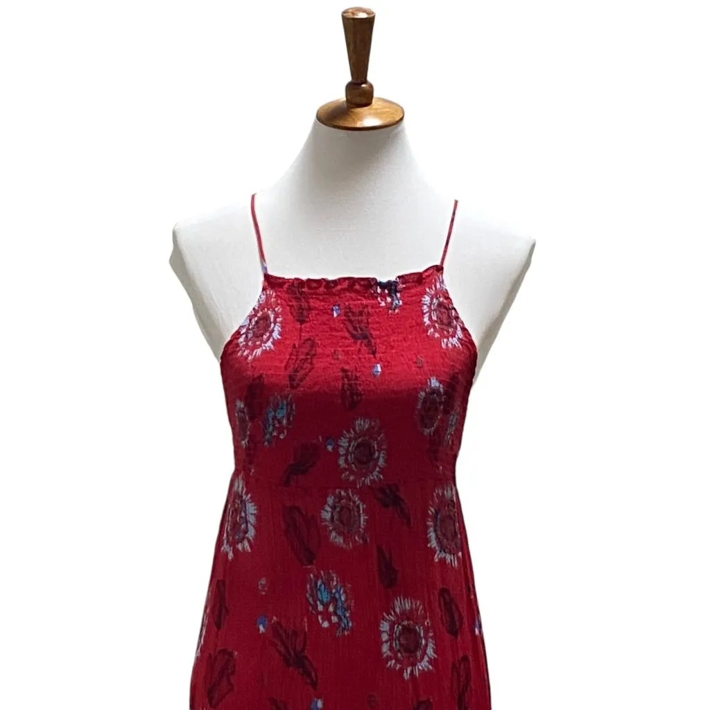 Free People Intimately Garden Party Maxi Dress Red Size XS - Image 6