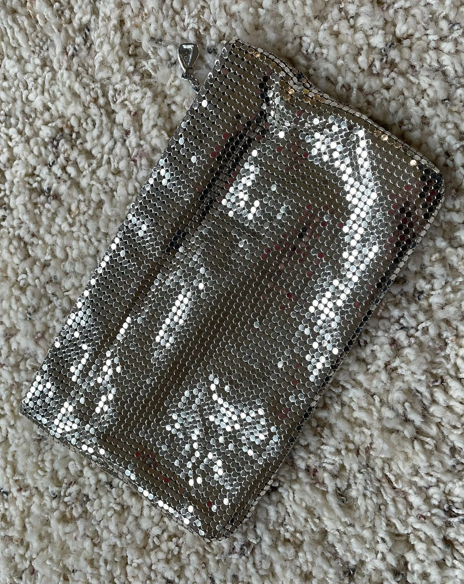 Vintage Silver Clutch - Image 2