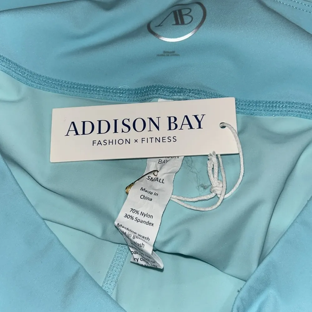 Addison Bay Womens Athletic Flounce Everyday Short Skort BL1 Baby Blue Small - Image 10