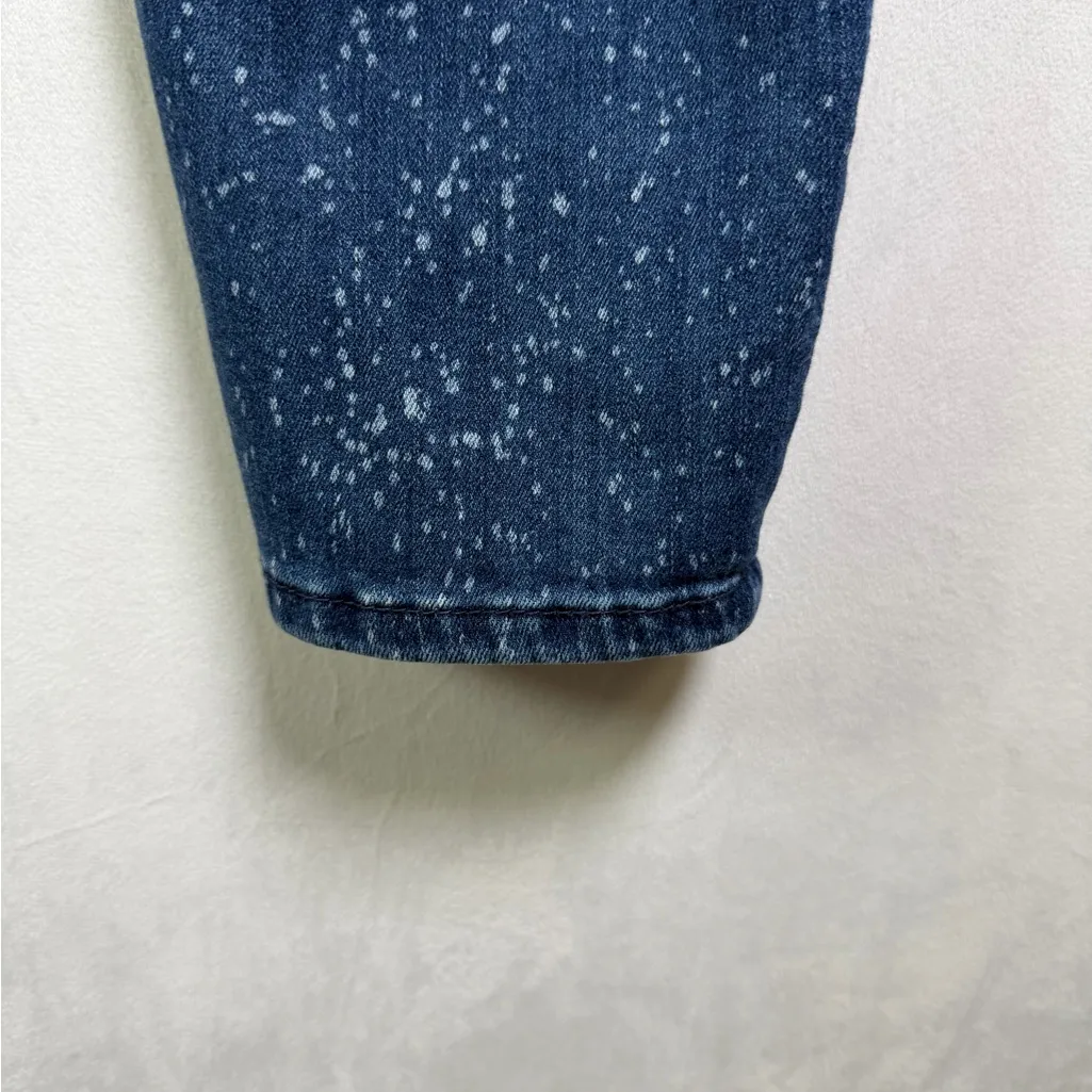 Judy Blue Women’s Relaxed Fit Speckled Ankle Jeans Cropped Stretch Denim Sz 7/28 - Image 8