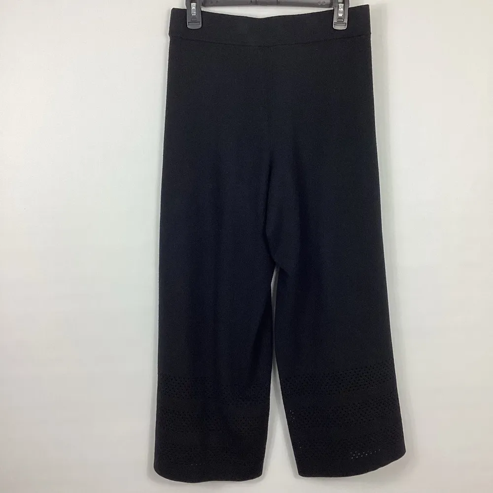 Joseph Ribkoff Black Wide Leg Pants Style 224948 Size Medium - Image 8