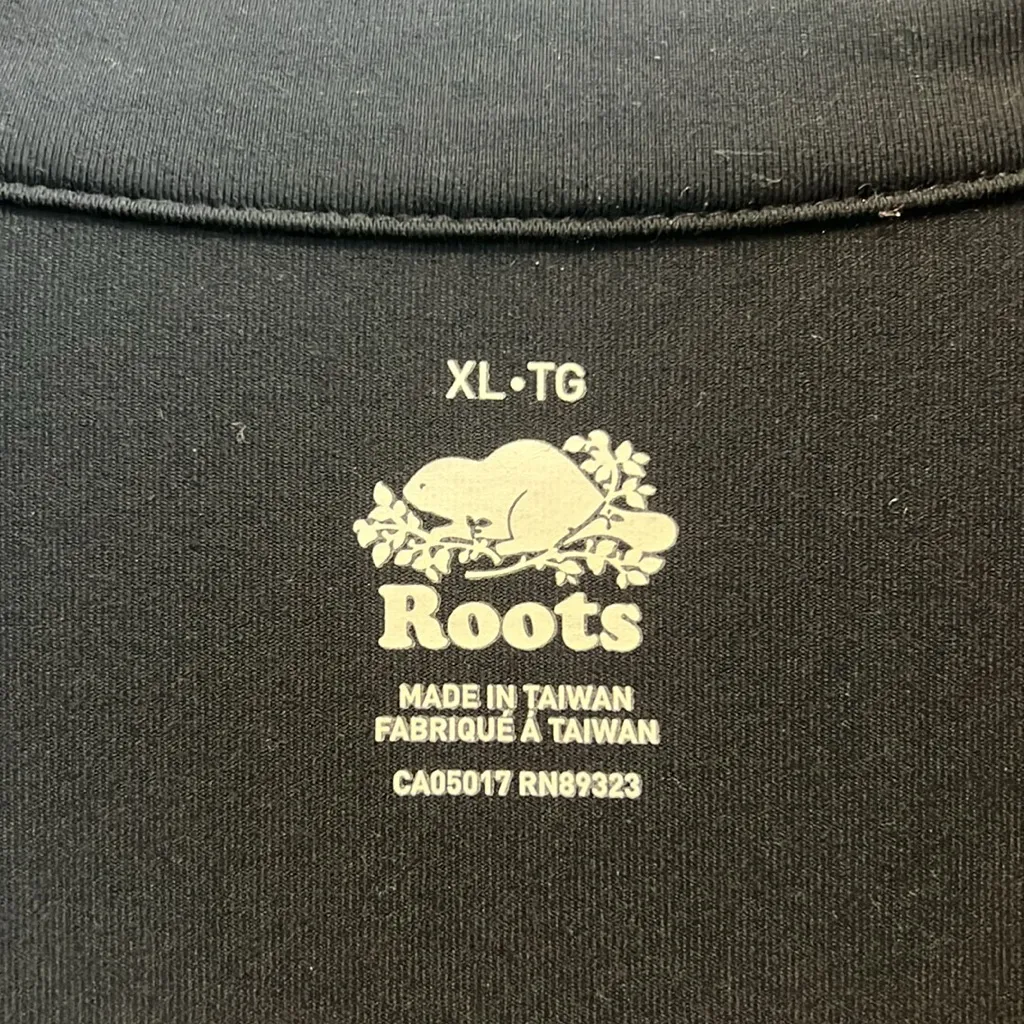 Roots Rib Knit Activewear Softshell Fully Zip Jacket w/Pockets & Thumbholes, XL - Image 9