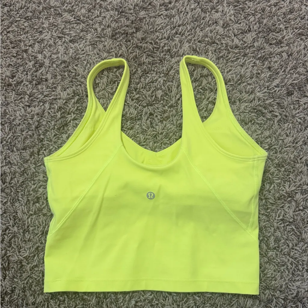 lululemon athletica Neon Yellow Tank Top - Image 2