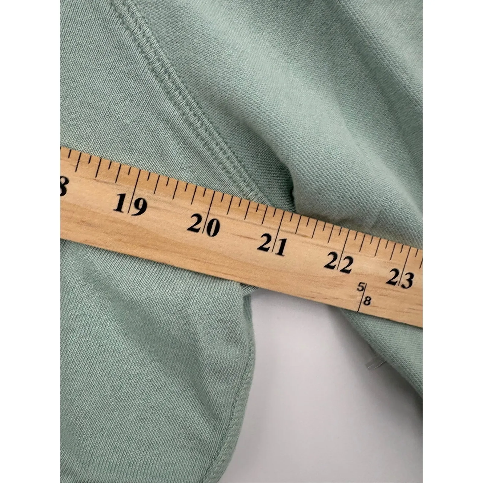 Faherty Sweatshirt Crewneck Light Green Long Sleeve Casual Women XS - Image 6