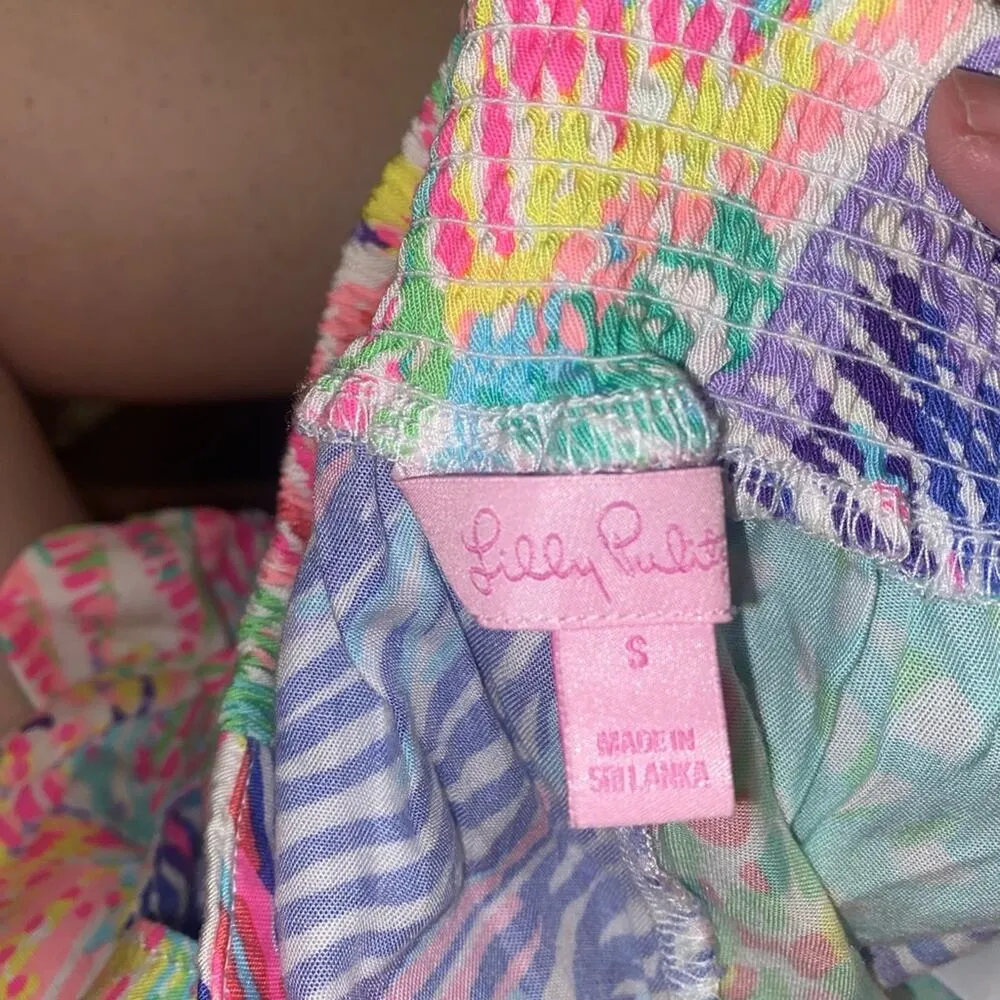Lilly pulitzer dahlia multicolor shorts size small - Image 4