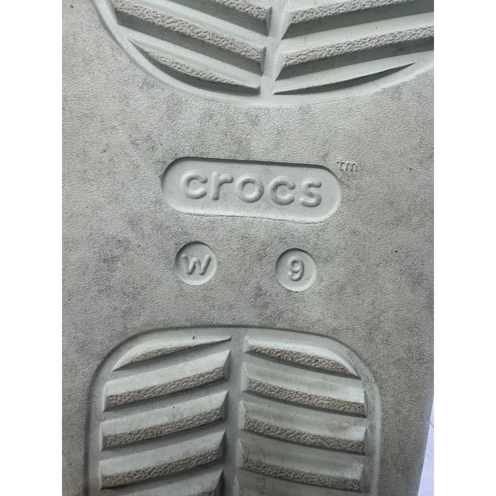 Crocs ‎ Women's Getaway Platform Flip Flops Green Beach Slip On Comfortable 9 - Image 8