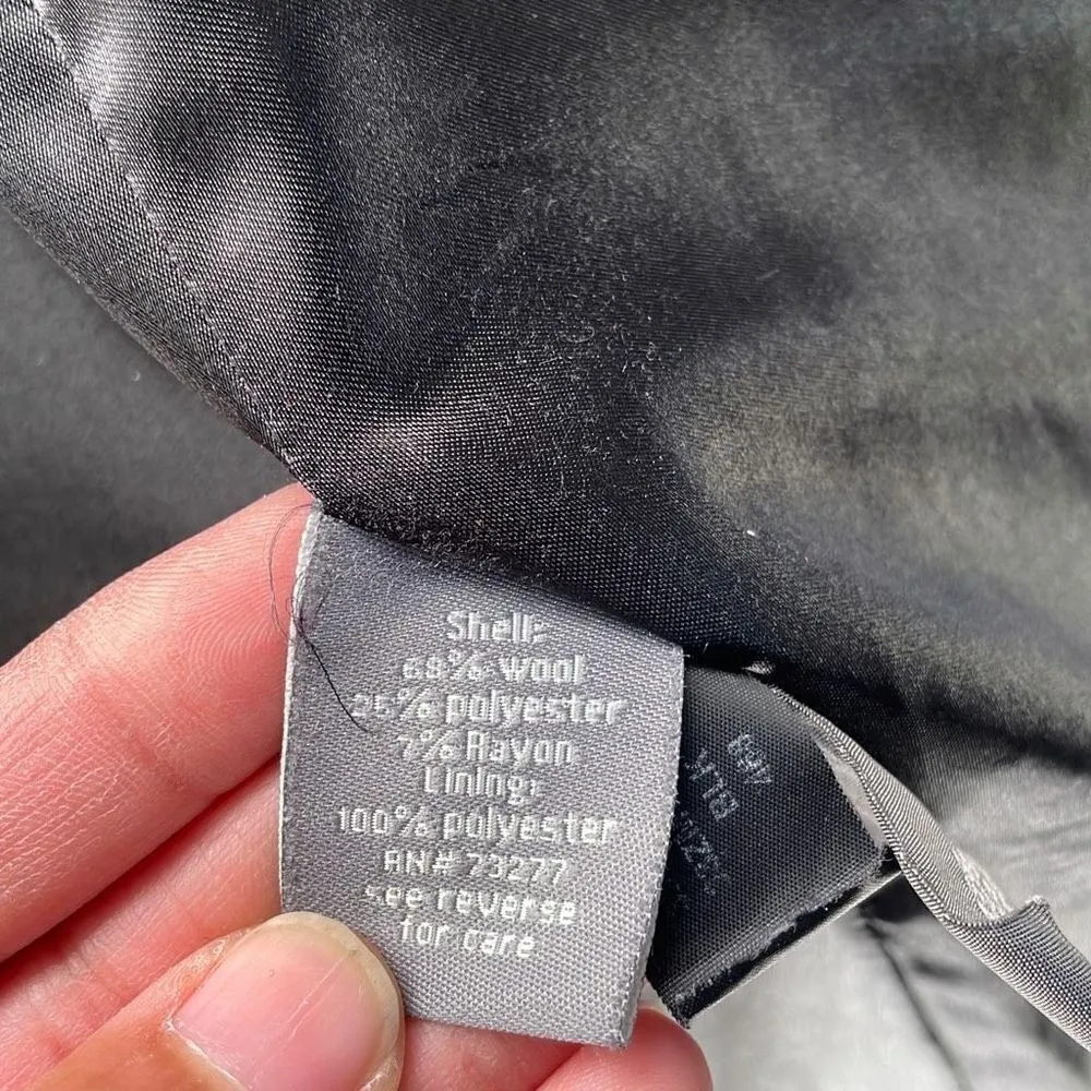 Apt. 9  Wool Peacoat Black‎ Medium - Image 10