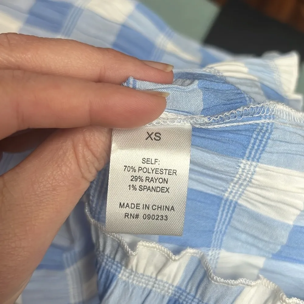 Kendall & Kylie Crinkle Mini Skirt - Image 8