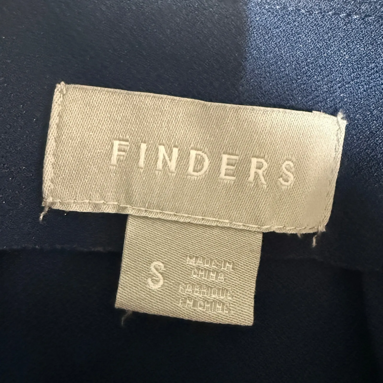 Finders Keepers Mini Dress Sleeveless Tie‎ Back Party Cocktail Blue S - Image 3