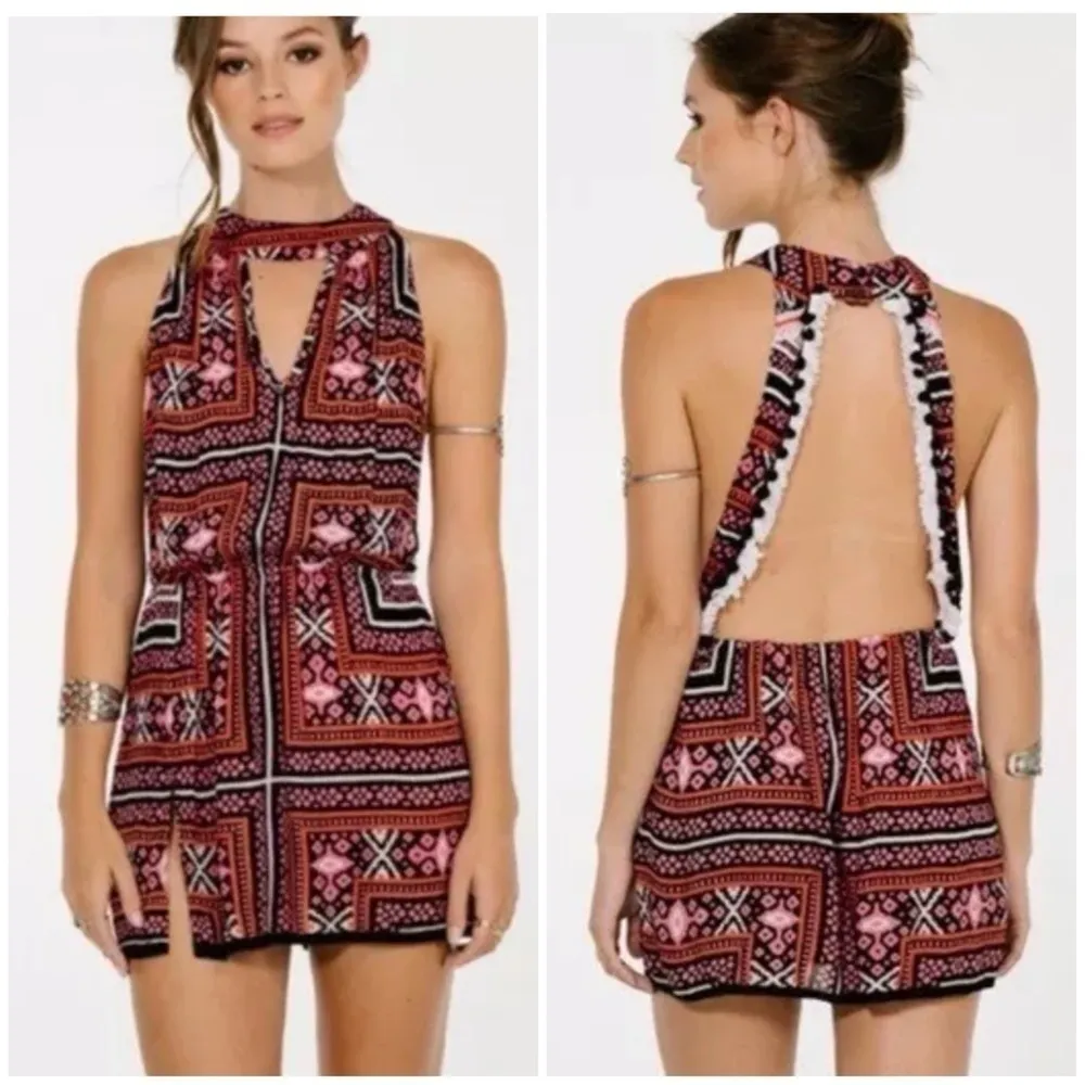Raga • riviera maya pom pom mini dress - Image 2
