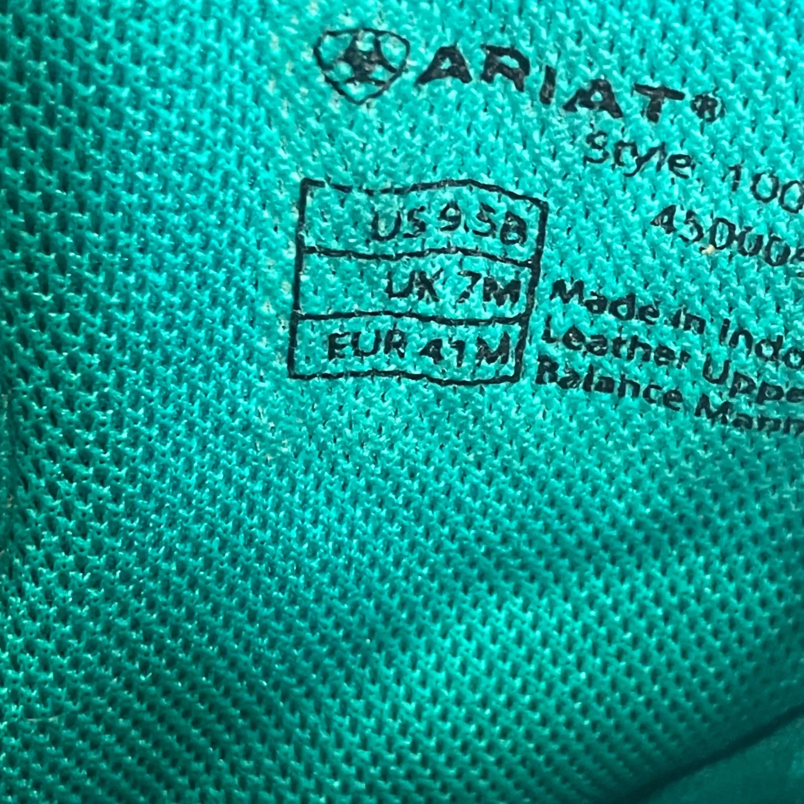 Ariat FatBaby heritage dapper western boots brown leather women's size 9.5 - Image 10