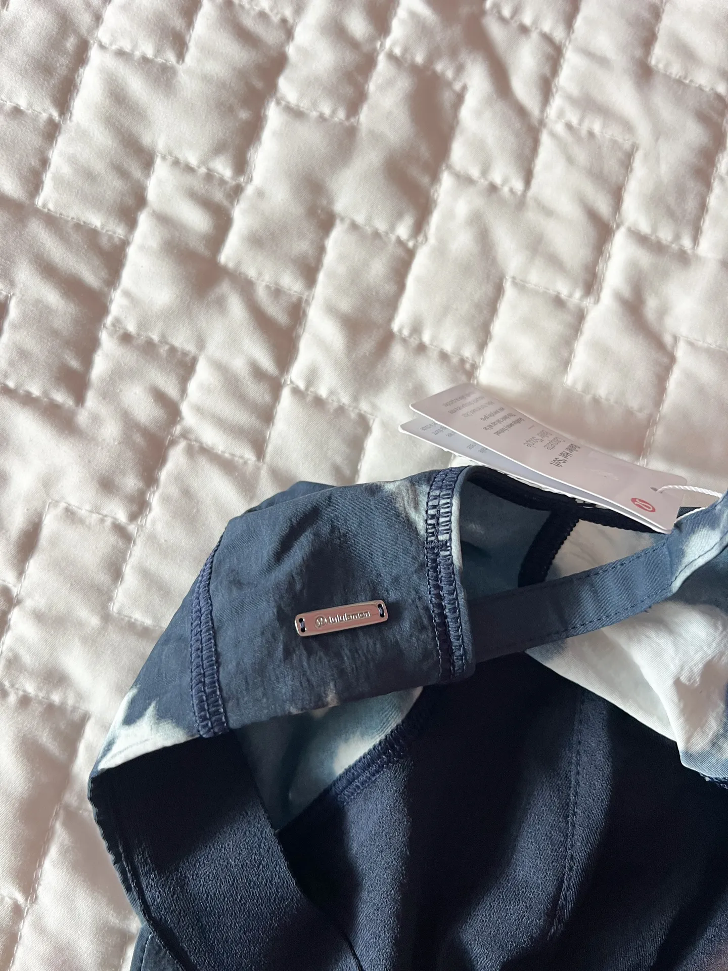 Athletica Indigo Ice Print Blue Multi Baller Hat Soft - Image 5